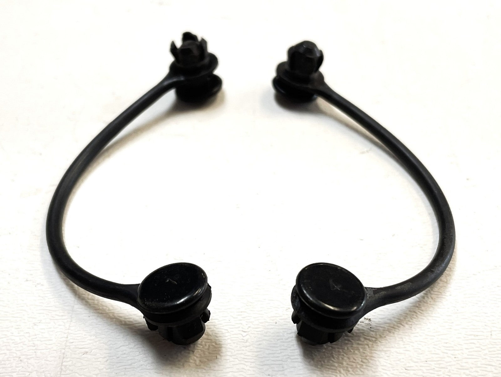 Jeep YJ Wrangler Glove Box Lid Strap Cables with Grommets (Pair) Fits 87-95