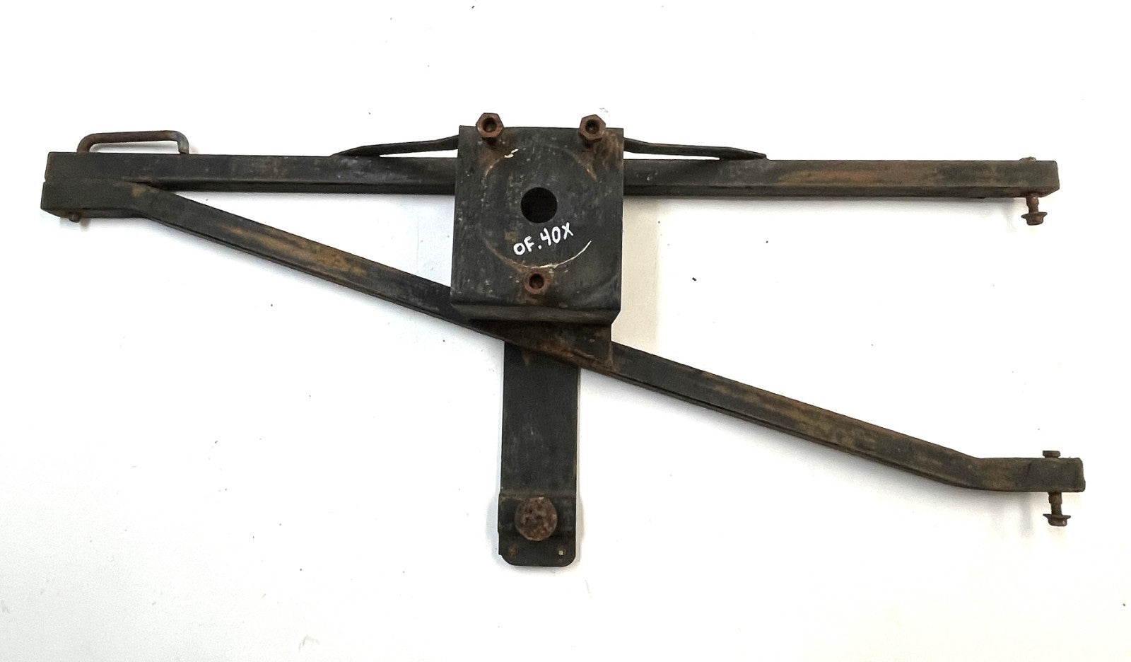 Jeep CJ Spare Tire Rack Carrier w/ Brackets CJ7 CJ8 Factory Swing Away FREE SHIP