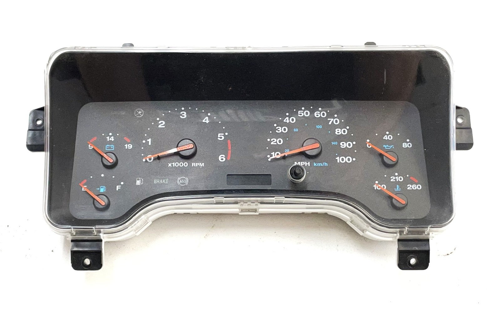 Jeep 01-02 TJ Dash Cluster Gauges 56009170AF Wrangler Gauge Speedometer 367K