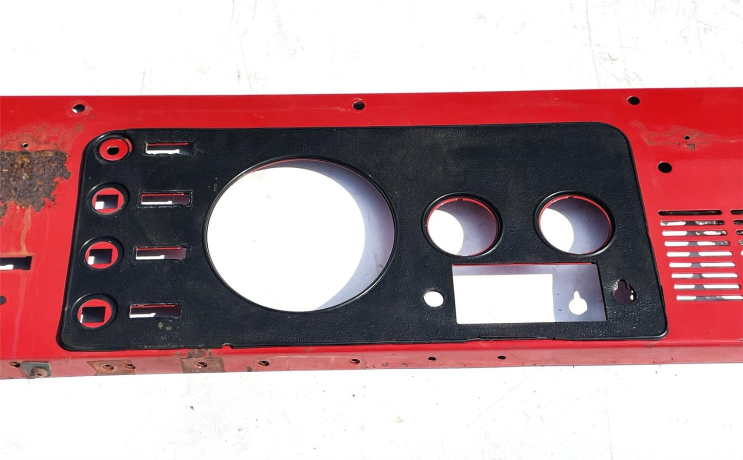 Jeep CJ gauge panel CJ5 CJ7 CJ8 metal dash board gauges red FREE SHIPPING