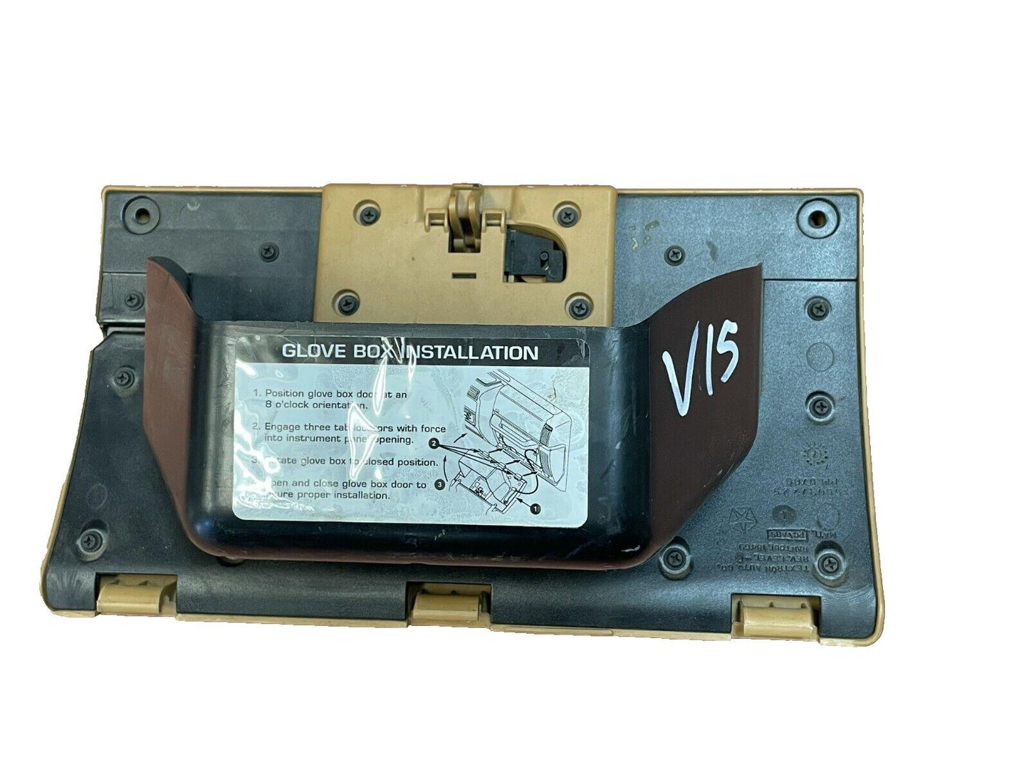Jeep TJ Glove Box Door Latch Camel Tan Trim fits 97-02 Wrangler