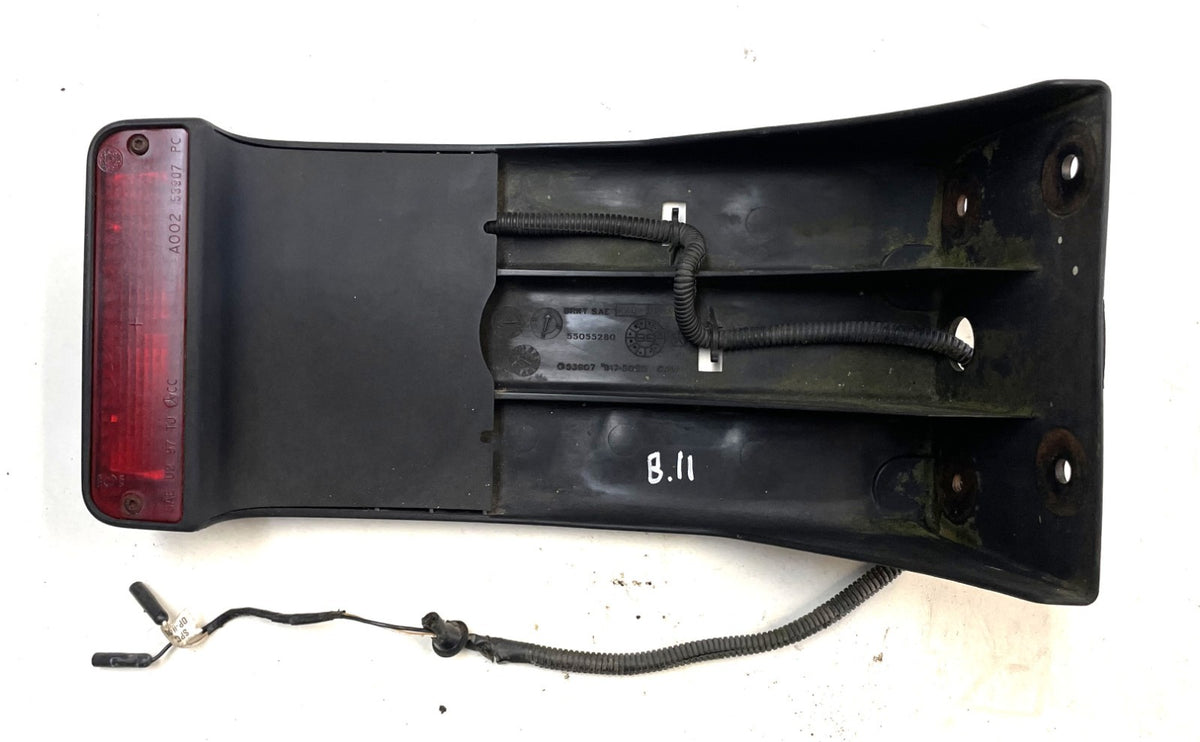 Jeep TJ 3rd Brake Light Lamp Bracket Wires Plastic 97-06 Wrangler third