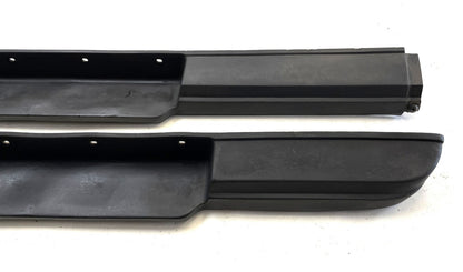 Jeep YJ Side Steps Flares 87-95 Wrangler Running Board Step Factory Flare Black