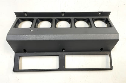 Jeep YJ dash trim 87-95 Wrangler grey glove box column radio OE gray