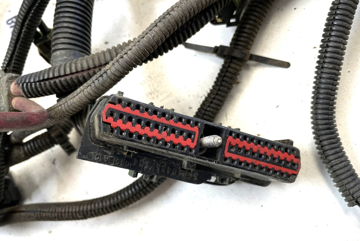 Jeep YJ Wrangler 2.5 four Cylinder Engine Wire Harness Wiring  10 pin FOR PARTS!