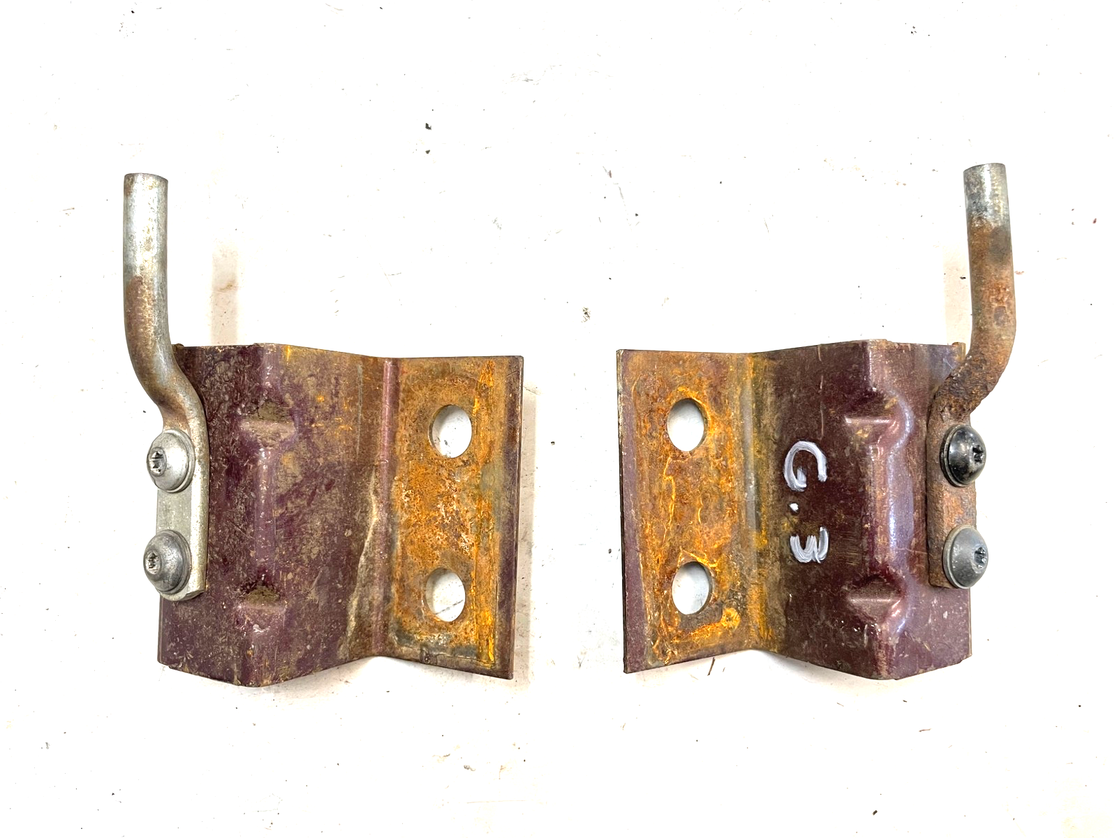Jeep door catch hard soft doors catches CJ5 CJ7 YJ Wrangler lower hinge strap G3