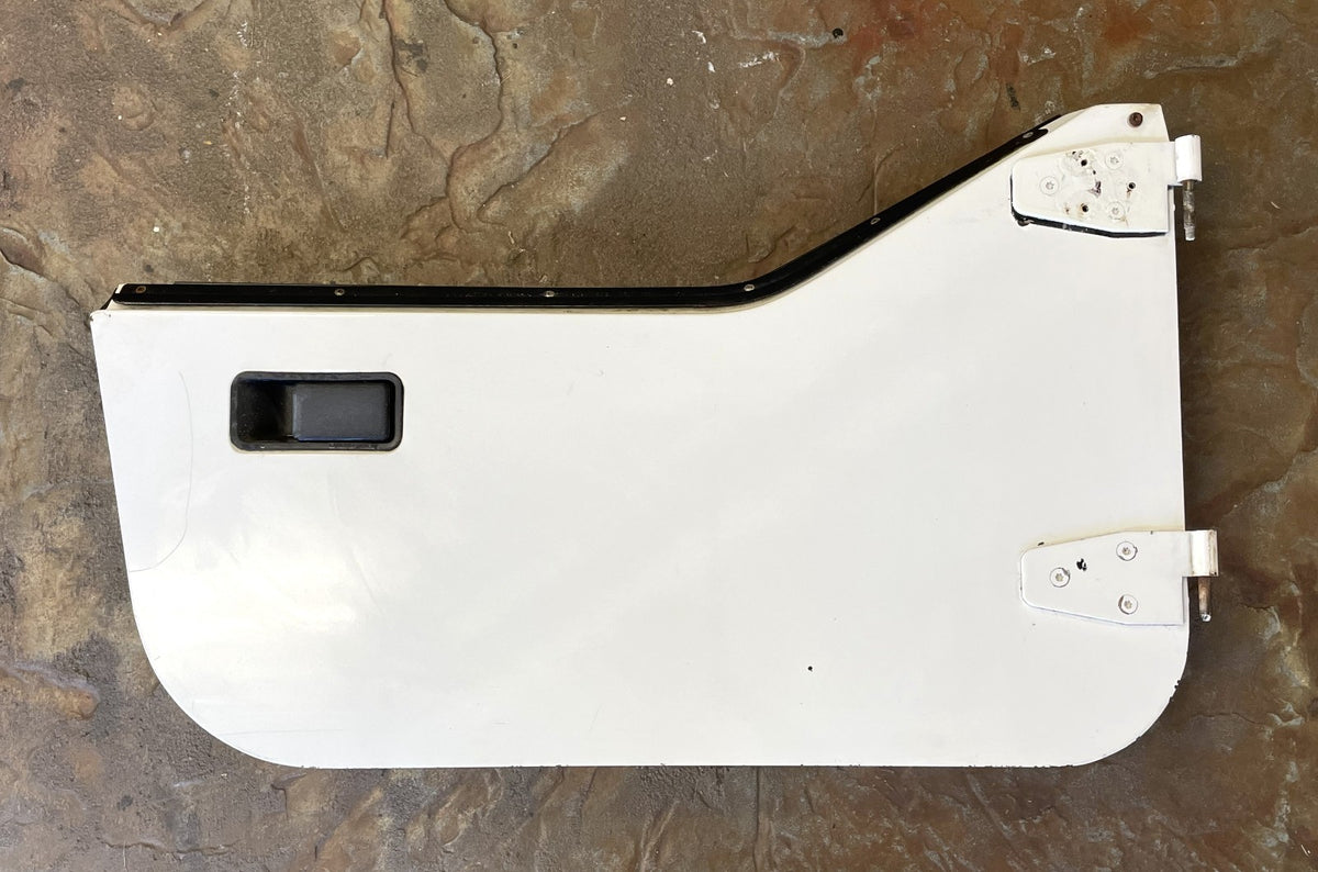Jeep Half Doors YJ CJ7 Wrangler Factory Steel Door White READ AD!