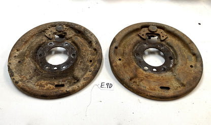 Jeep CJ5 Jeepster brake drum backing plate left right front back 10" brakes C101