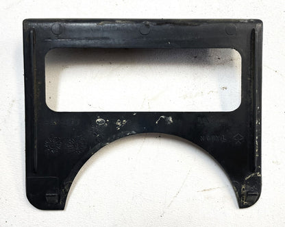 Jeep YJ dash trim 87-95 Wrangler grey glove box column radio OE dark gray