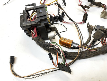 83-86 Jeep CJ Dash Wire Harness CJ5 CJ7 Wiring Under Gauge Panel Fuse Block