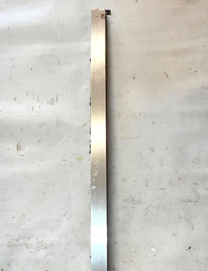 Jeep CJ7 full Door vent window channel divider strip right passenger side chrome