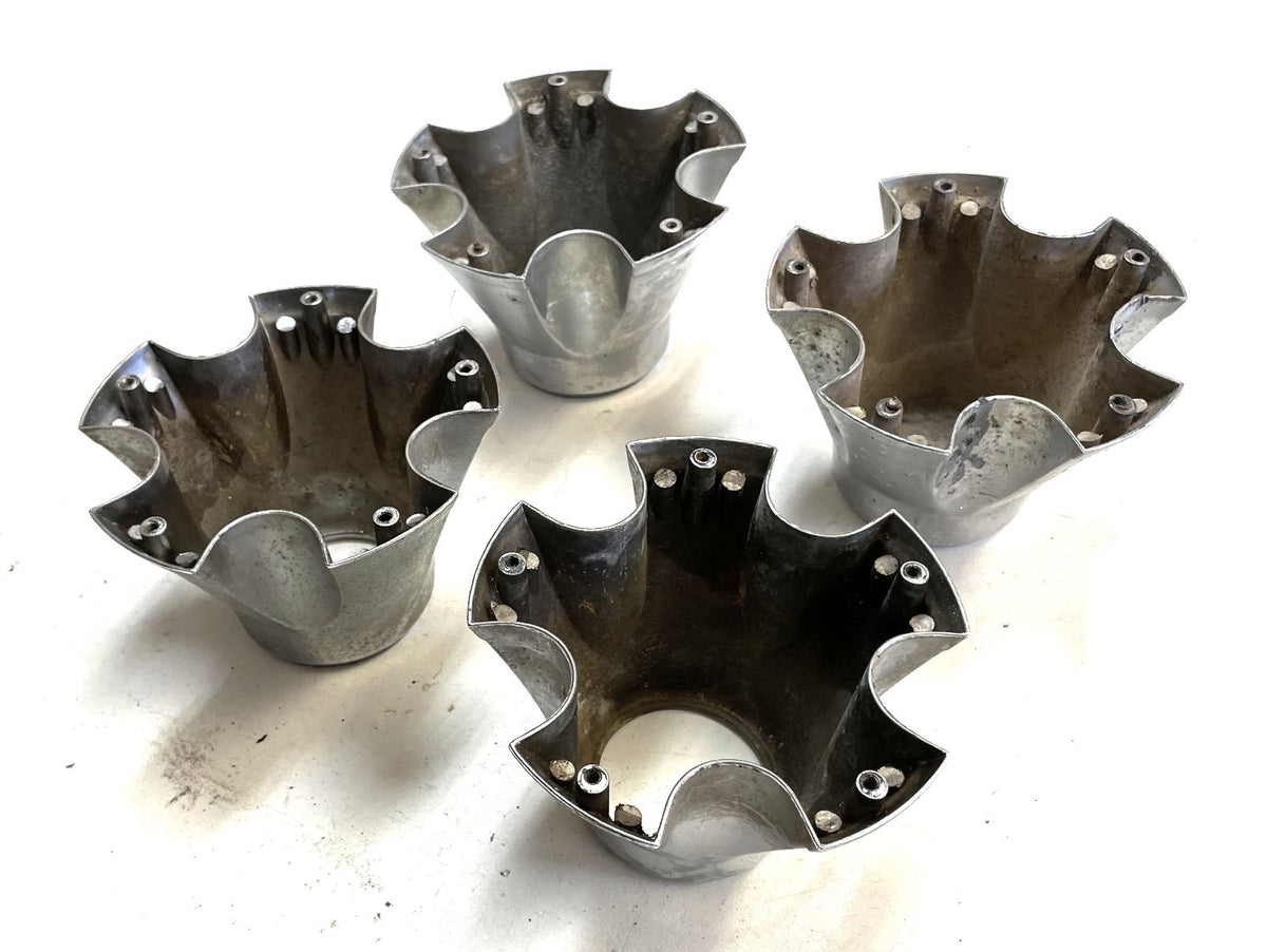 Jeep CJ Center Caps CJ5 CJ7 FACTORY Chrome Wheel Centers Laredo Cap FREE SHIP