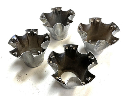 Jeep CJ Center Caps CJ5 CJ7 FACTORY Chrome Wheel Centers Laredo Cap FREE SHIP