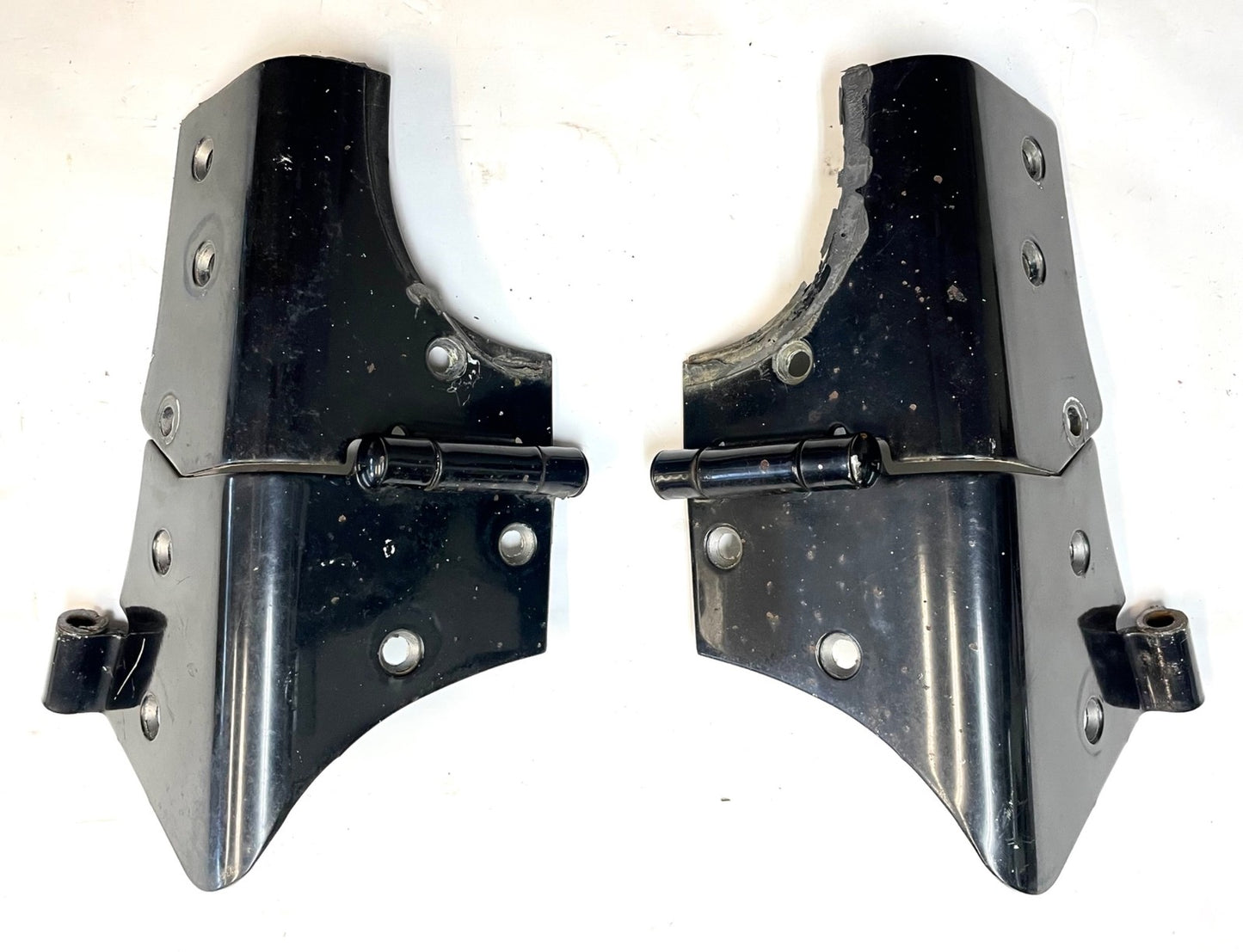 Jeep TJ windshield hinges fits 97-06 Wrangler Left Right Hinge black