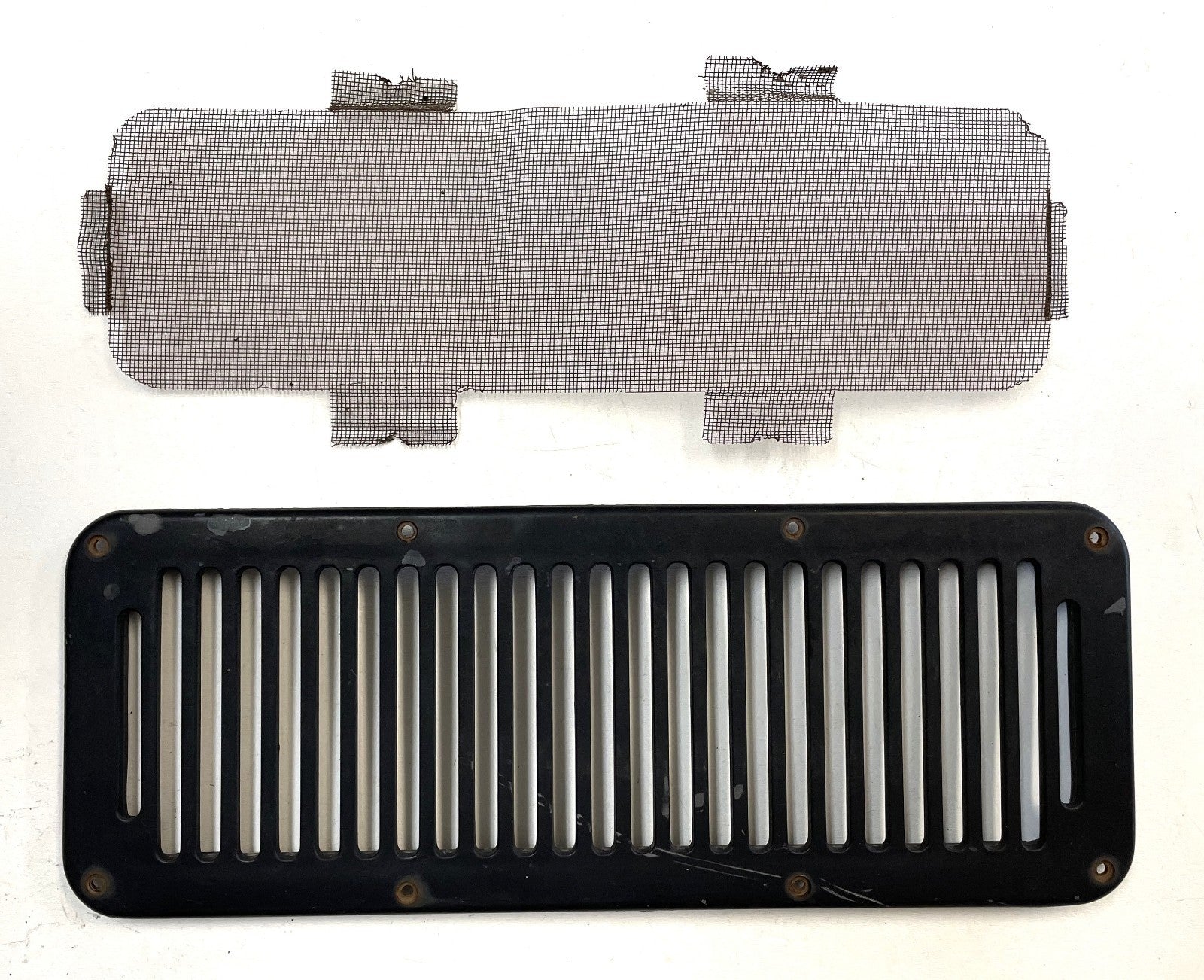 Jeep 8 Hole cowl vents w/ screen 87-95 YJ Wrangler black FREE SHIPPING