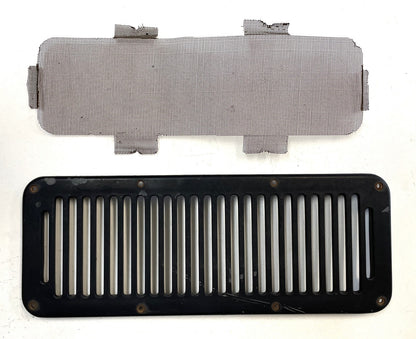 Jeep 8 Hole cowl vents w/ screen 87-95 YJ Wrangler black FREE SHIPPING