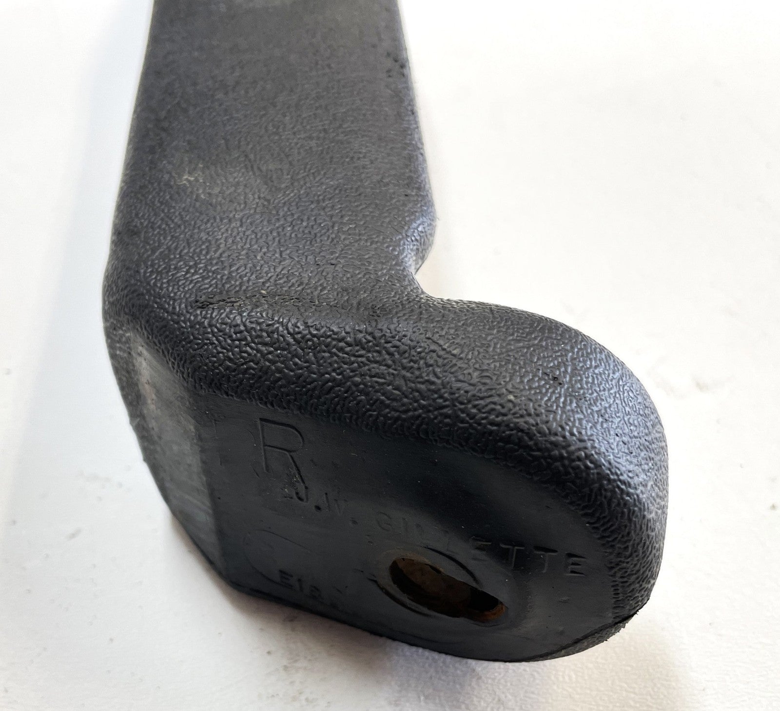 Jeep YJ Passenger Side Female Right Seat Belt End 92-95 Wrangler Long