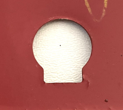 Jeep CJ glove box door lid CJ5 CJ7 CJ8 72-82 push button latch Red