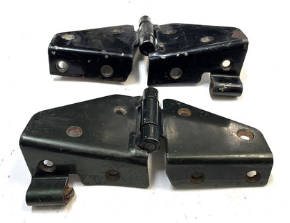 Jeep YJ Wrangler Windshield Hinges Set Driver Passenger Hinge 87-95 FREE SHIP