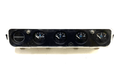 Jeep YJ center gauge cluster WRANGLER 92-95 fuel temp oil pressure volt S3