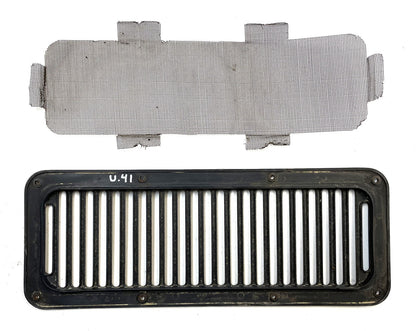 Jeep 8 Hole cowl vents w/ screen 87-95 YJ Wrangler black FREE SHIPPING