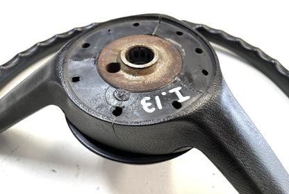 Jeep CJ Black Steering Wheel CJ5 CJ7 CJ8 76-86 AMC with Horn Button Factory