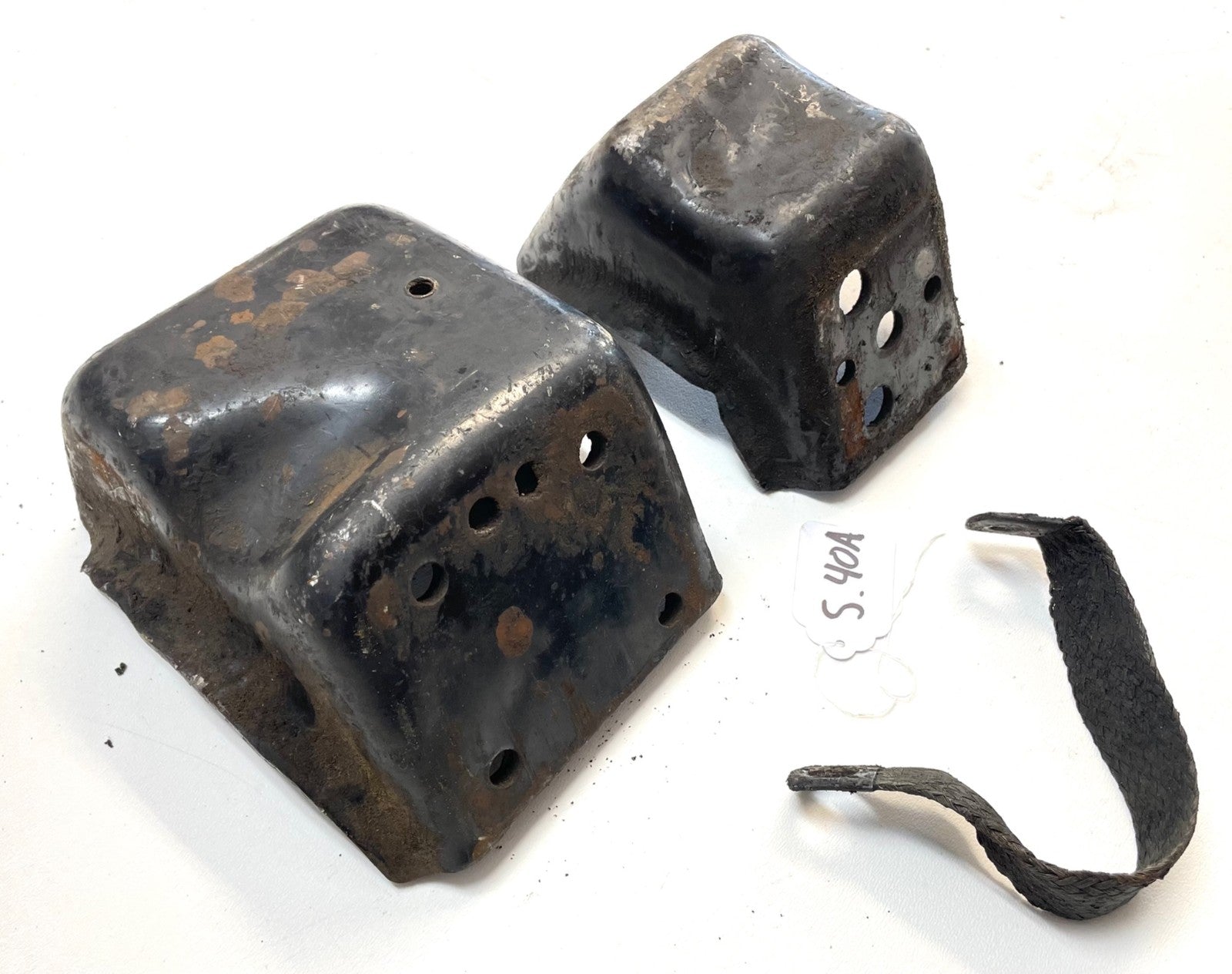 Jeep CJ 6 cylinder motor mounts 4.2  CJ5 CJ7 CJ8 AMC frame side mount 258 232 !