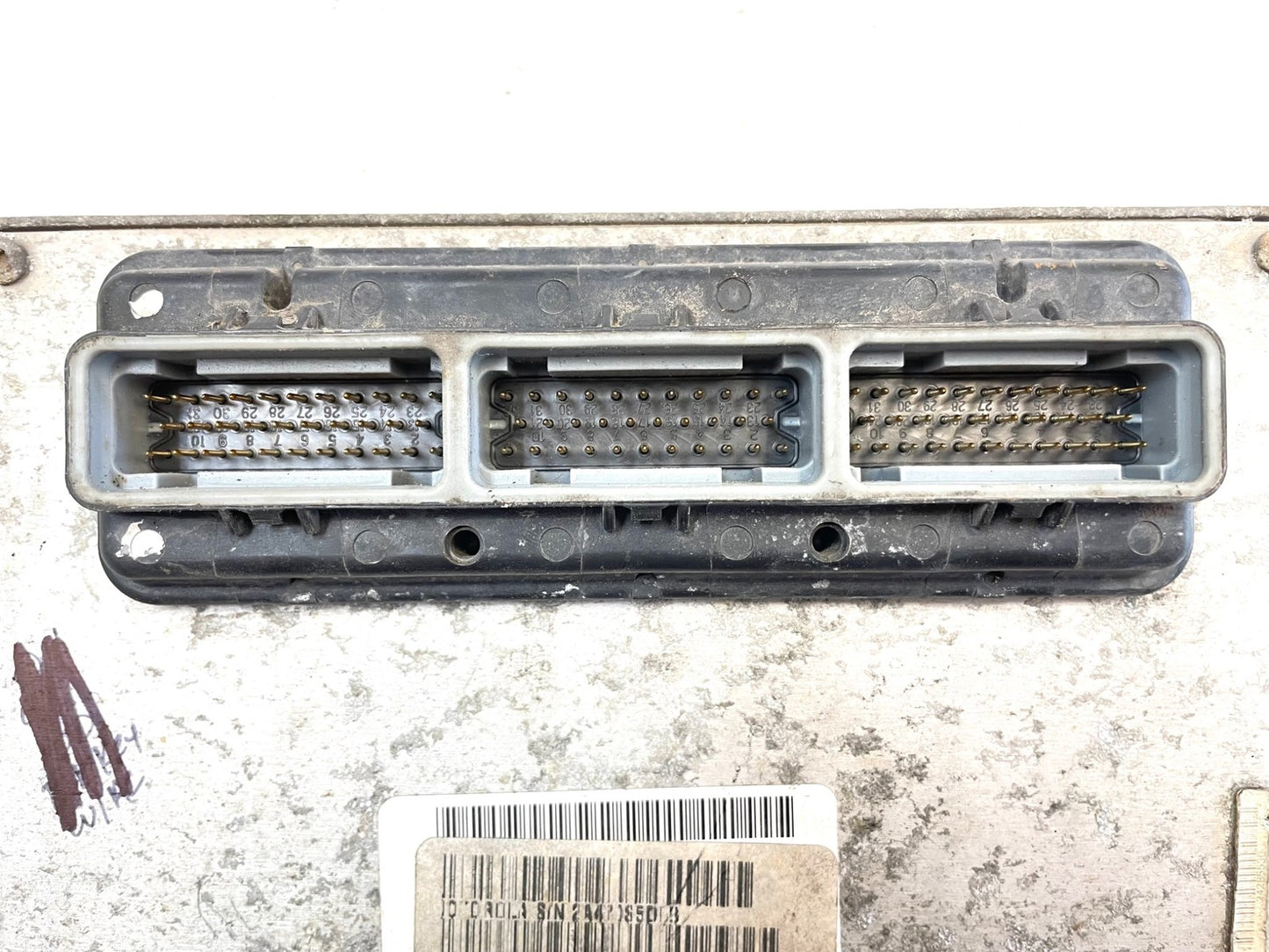 03 JEEP TJ Wrangler Computer 56044096AH ECM 4.0 six cylinder Automatic PCM ECU