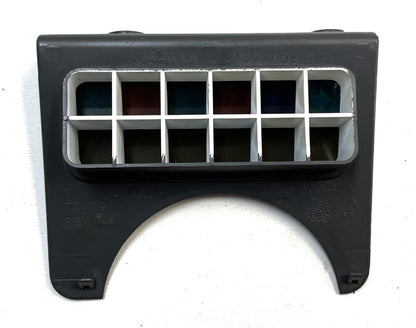 Jeep YJ grey warning light dash trim bezel Wrangler trouble lights gray column!