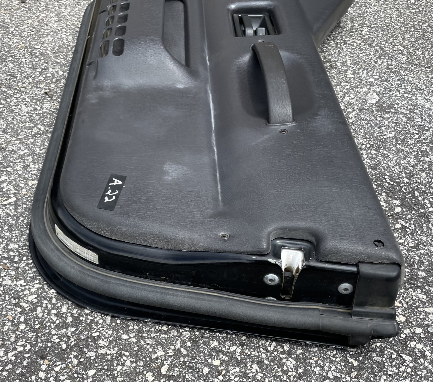Jeep TJ Wrangler half doors black left right door fits 97-06 agate grey panels