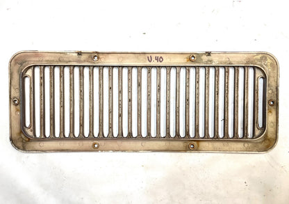 Jeep CJ Cowl Vent 6 hole CJ5 CJ7 fresh air intake plastic fits 78-86 Brown