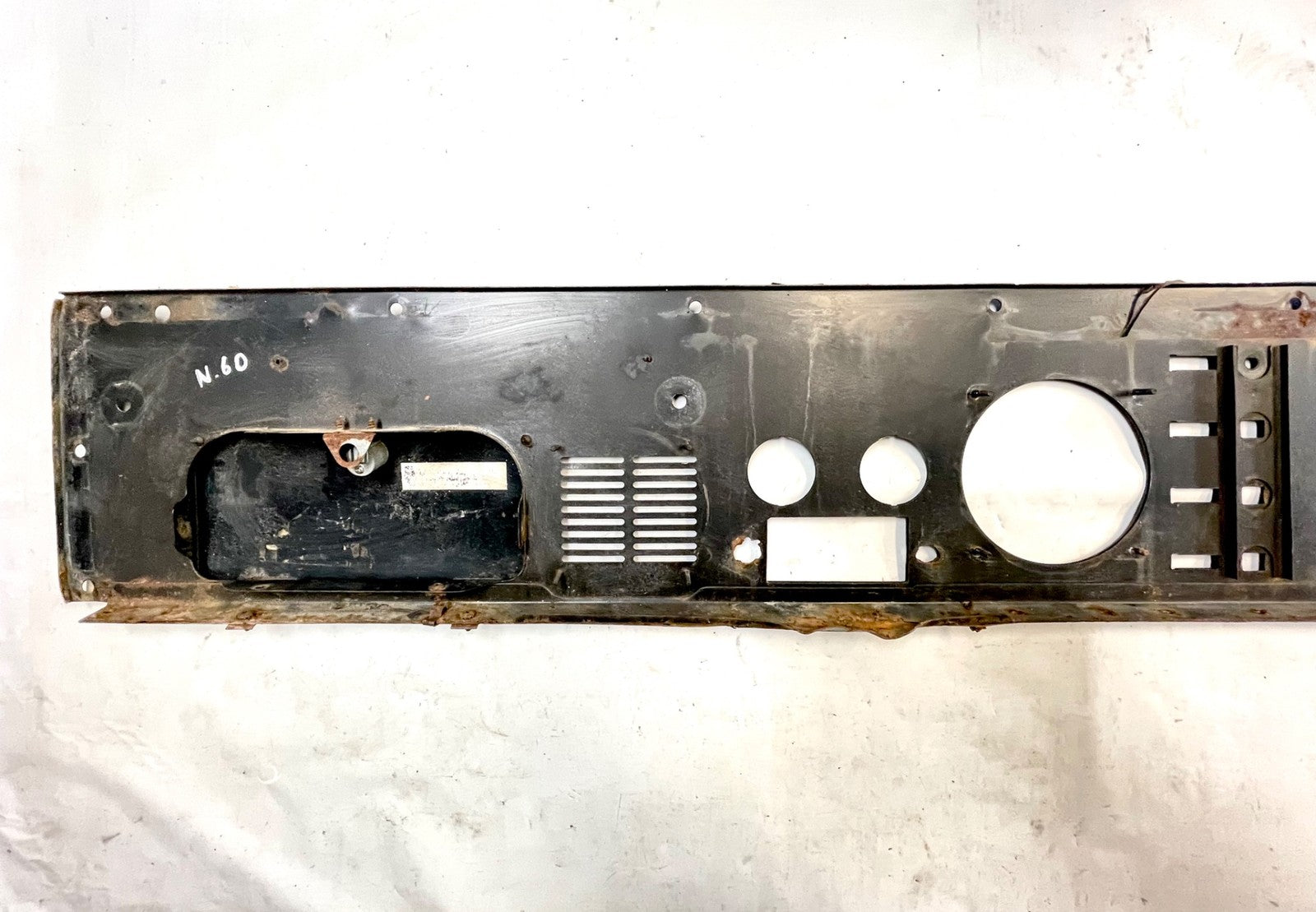 Jeep CJ gauge panel CJ5 CJ7 CJ8 metal dash board gauges FREE SHIPPING Black