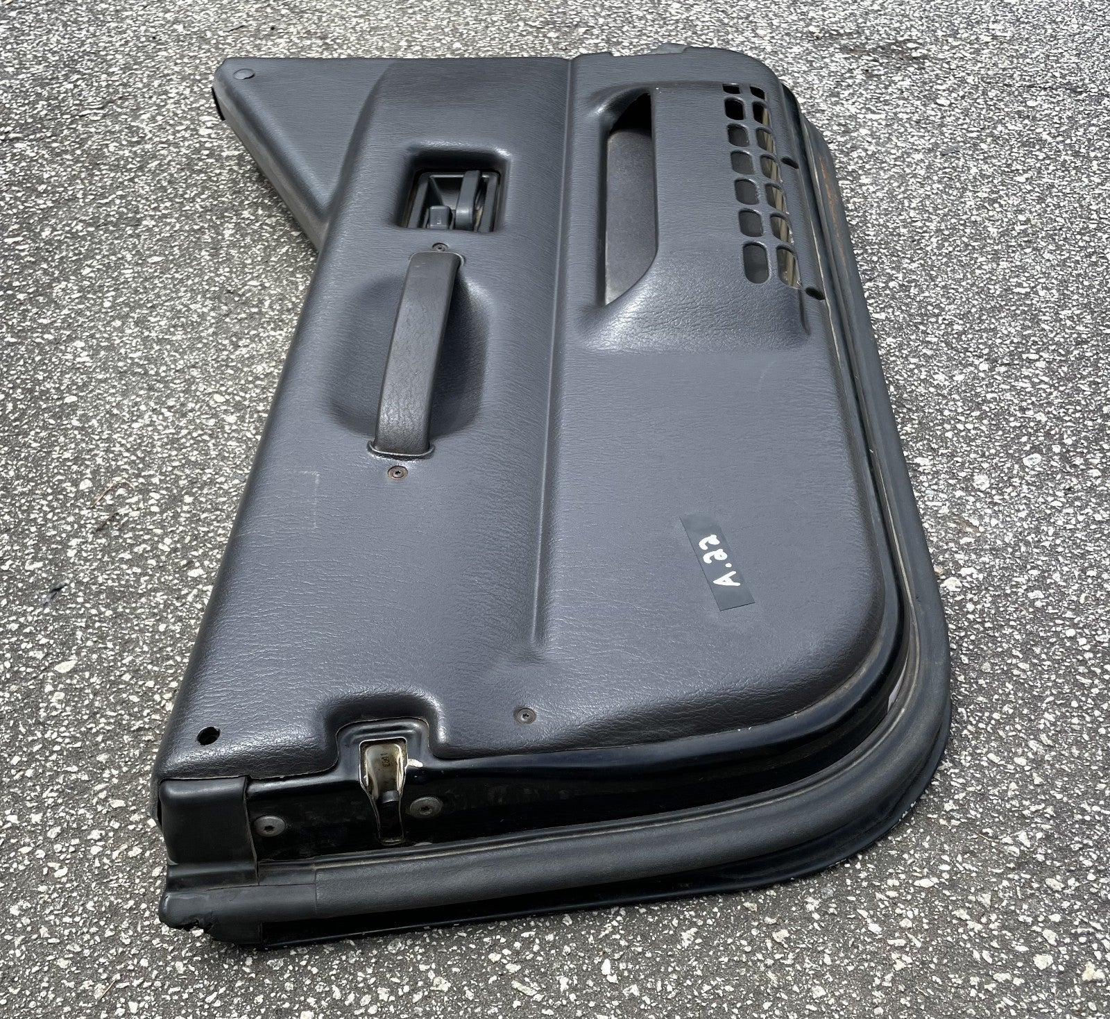 Jeep TJ Wrangler half doors black left right door fits 97-06 agate grey panels