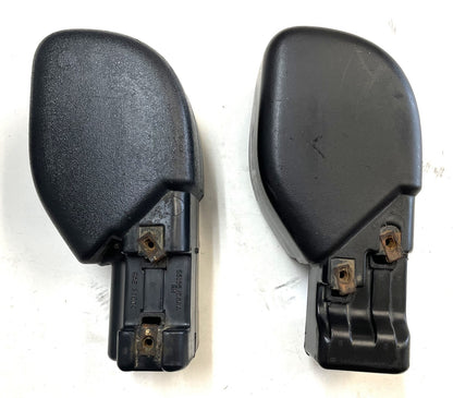 Jeep TJ front bumper end caps fits 97-06 TJ LJ 55175103 55155756AA plastic cap