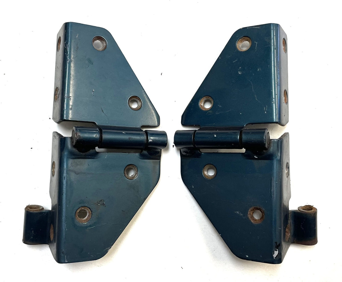 Jeep YJ Wrangler Windshield Hinges Driver Passenger Hinge 87-95 Emerald green