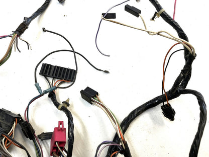 Jeep YJ Wrangler Dash wiring harness fits 87-90 wire fuse block gauges column