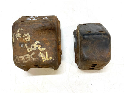 Jeep CJ V8 motor mounts fits 72-75 CJ5 AMC frame side 304 360 401 FREE SHIPPING