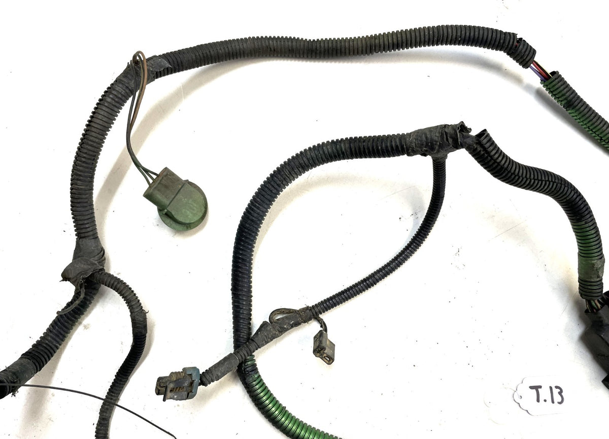 94 - 95 Jeep YJ Wrangler headlight wire harness grill wiring turn signal horn