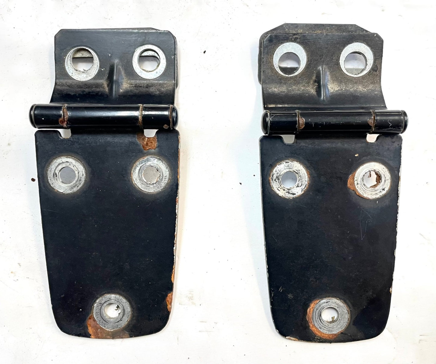Jeep TJ hood hinges with bolts n shims black factory hinge fits 97-06 Wrangler
