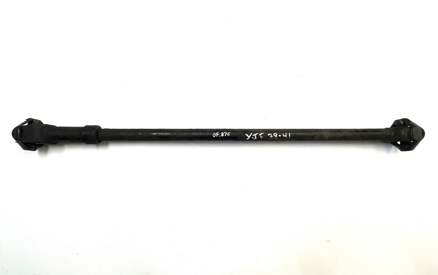 Jeep YJ Front drive shaft 4 cylinder 38”-41" Wrangler 2.5 manual or 6 cyl auto