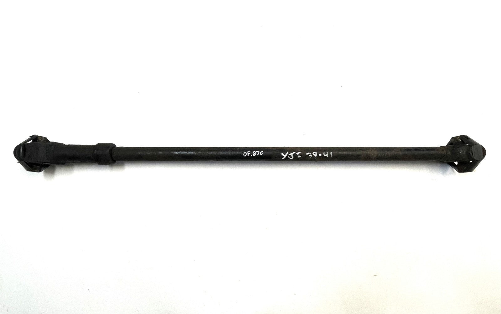 Jeep YJ Front drive shaft 4 cylinder 38”-41" Wrangler 2.5 manual or 6 cyl auto