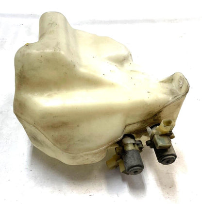 Jeep Wrangler windshield washer tank bottle reservoir Dual Motors fits 97-02 TJ