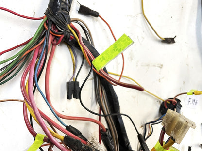 83-86 Jeep CJ5 CJ7 CJ8 dash wiring harness gauge panel fuse block PARTS HARNESS