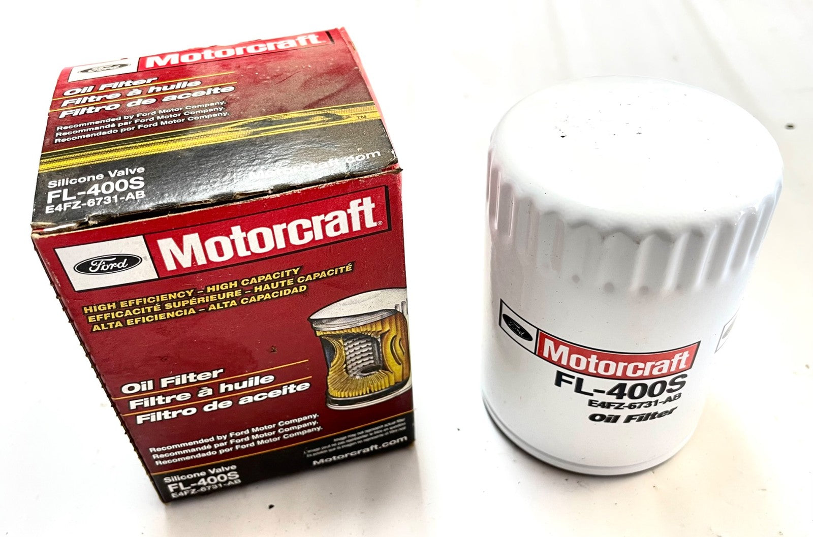 Motorcraft oil filter FL-400S E4FZ-6731-AB FREE SHIPPING