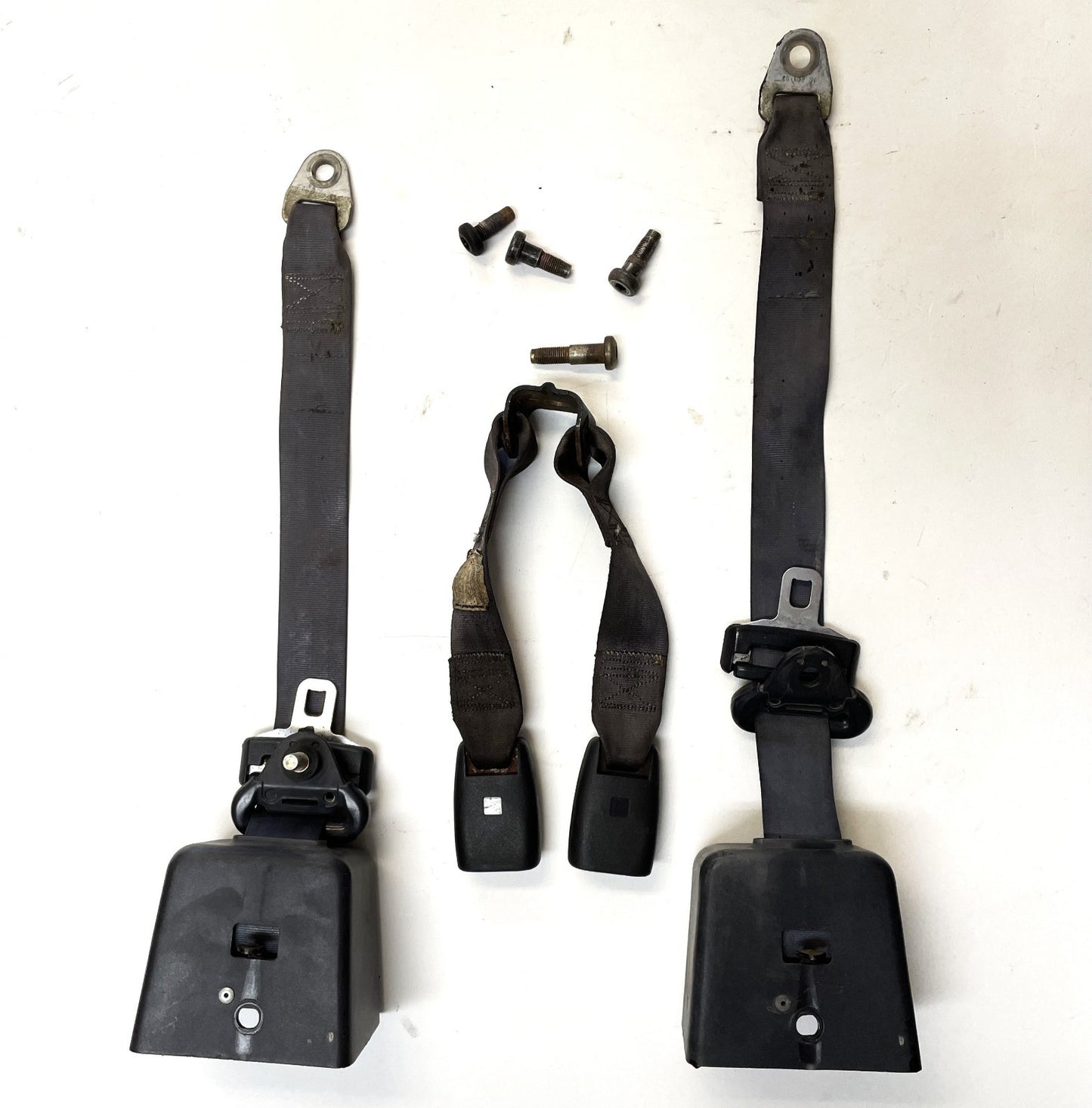 Jeep TJ rear seat belts fit 97-02 Wrangler shoulder belt female buckle back seat