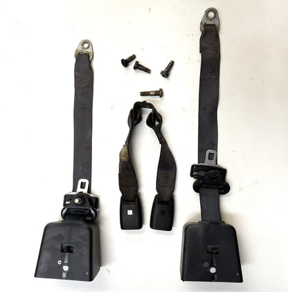 Jeep TJ rear seat belts fit 97-02 Wrangler shoulder belt female buckle back seat