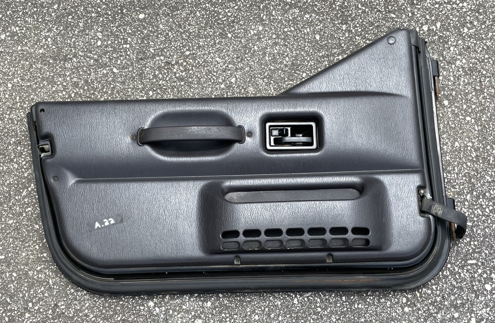 Jeep TJ Wrangler half doors black left right door fits 97-06 agate grey panels