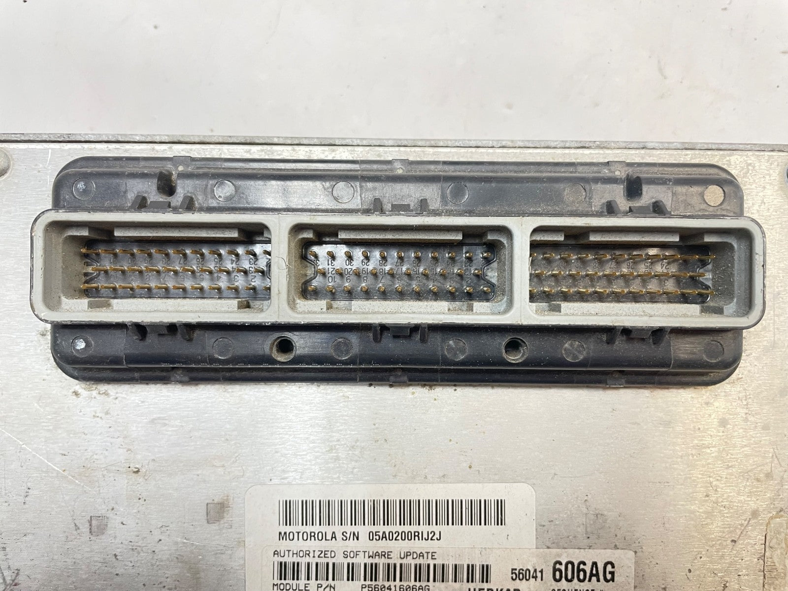 JEEP 02 LIBERTY Computer ECM 56041606AG Computer Engine Control Module PCM ECU!