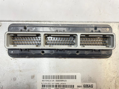 JEEP 02 LIBERTY Computer ECM 56041606AG Computer Engine Control Module PCM ECU!