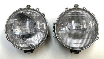 72-86 Jeep CJ headlight buckets CJ5 CJ7 CJ8 headlights basket adjuster grille
